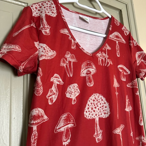 Mushroom maxi dress - Picture 3 of 3